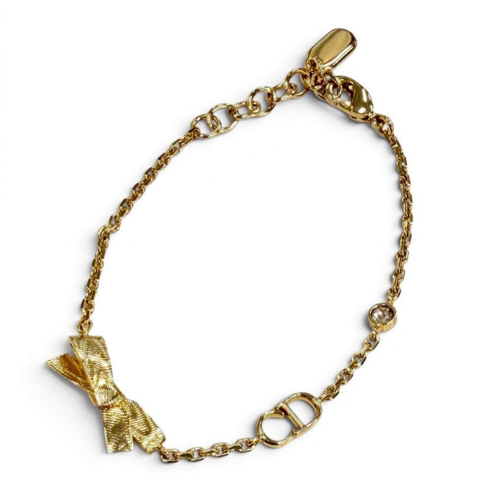 DIOR Gold Charm Bracelet